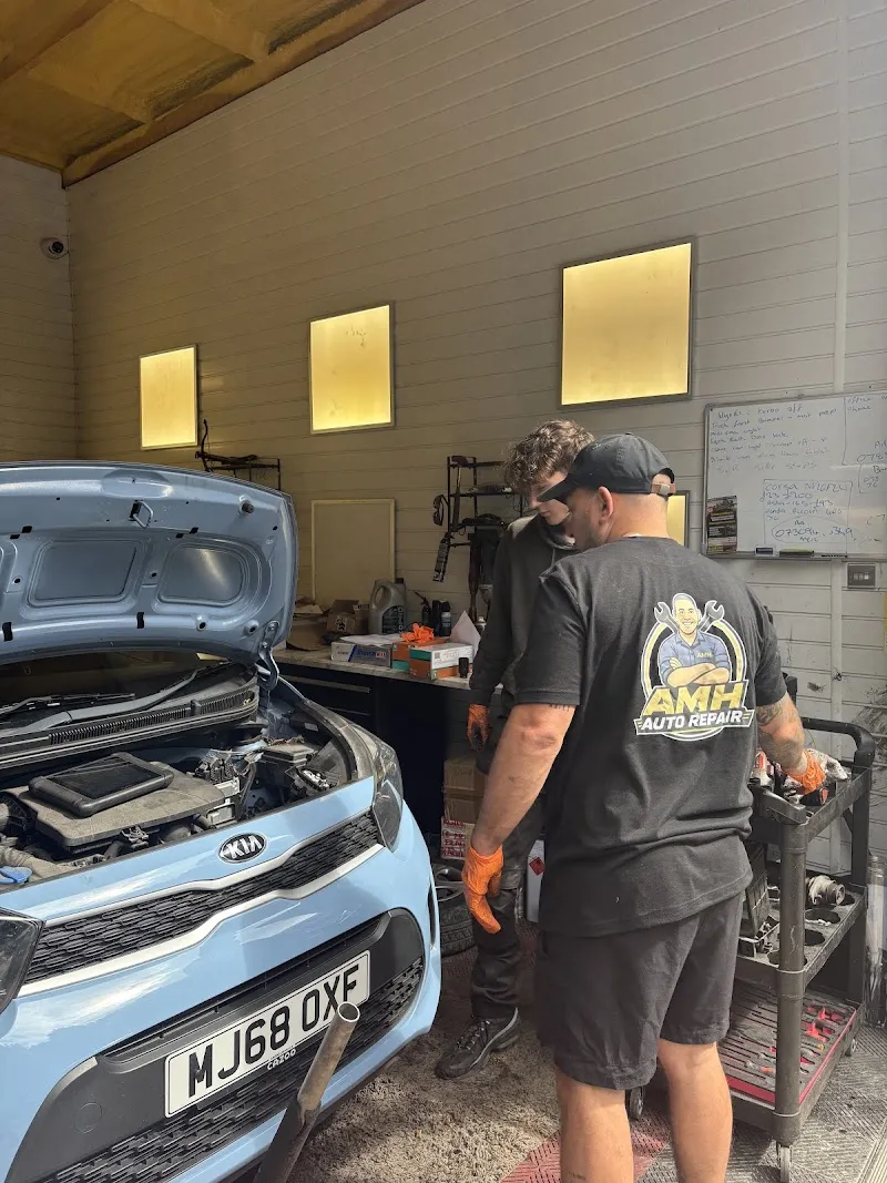 AMH Auto Repair at work